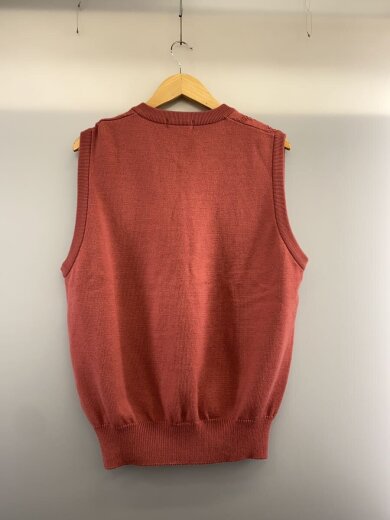 画像：BURBERRYSニットベスト(薄手)/L/ウール/PNK/BFT34-3502
