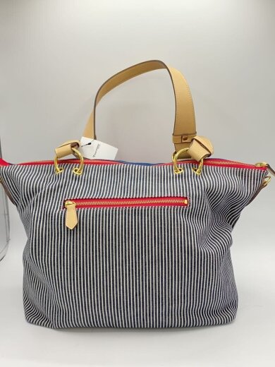 画像：Samantha Thavasa2WAY/イニシャルデニムトート/ショルダーバッグ/デニム/BLU3