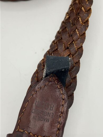 画像：ANGLOベルト/レザー/BRW/メンズ3