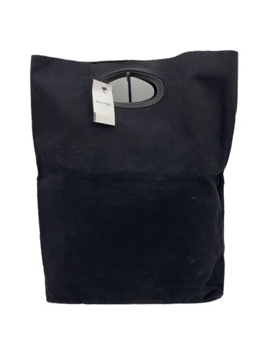 商品画像：セカンドバッグ/キャンバス/ブラック 1