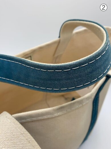画像：L.L.BeanBOAT AND TOTE/トートバッグ/キャンバス/汚れあり8