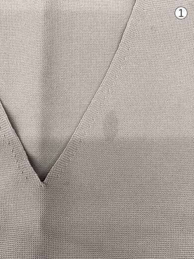 商品画像：ノースリーブワンピース/--/ポリエステル/GRY/無地/汚れ有 6