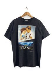 TITANIC/タイタニック/＠1998/90S/Tシャツ/コットン/BLK/無地