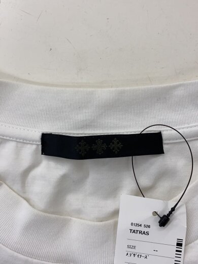 画像：TATRAS24AW/OSMO/オスモ/長袖Tシャツ/2/コットン/WHT/MTAT24A8273-M3