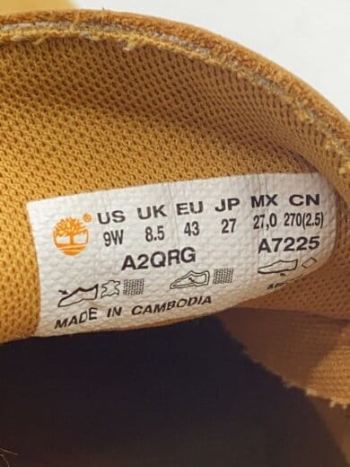 商品画像：ハイカットスニーカー/27cm/CML/A2QRG 5