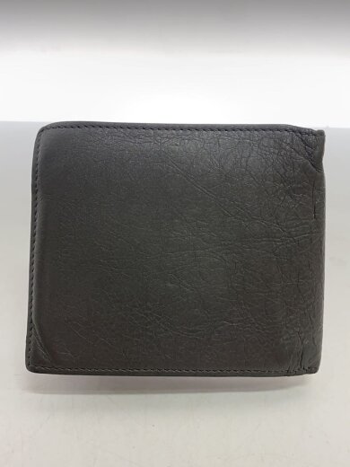 商品画像：2つ折り財布/レザー/GRY/メンズ// 2