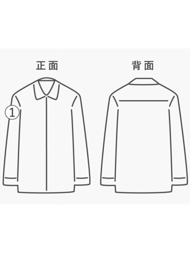 商品画像：半袖シャツ/L/ポリエステル/BLU 7