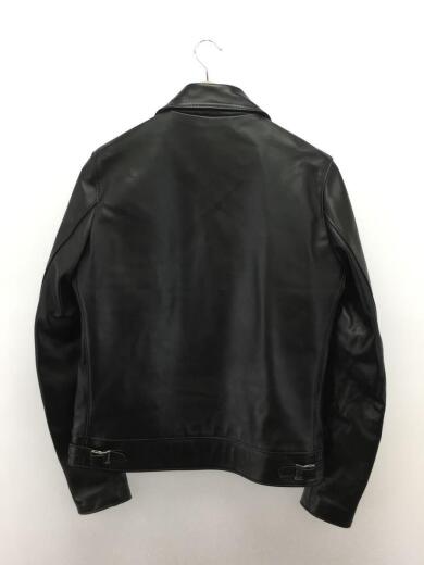 画像：Lewis Leathers × HYSTERIC GLAMOURシングルライダースジャケット/S/馬革/BLK2
