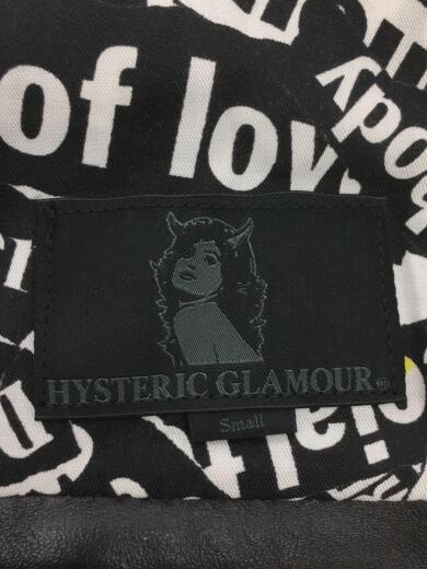 画像：Lewis Leathers × HYSTERIC GLAMOURシングルライダースジャケット/S/馬革/BLK4