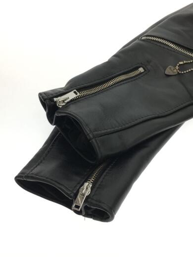 画像：Lewis Leathers × HYSTERIC GLAMOURシングルライダースジャケット/S/馬革/BLK6