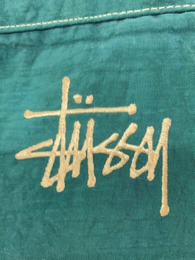 画像：STUSSY90s/OLD STUSSY/ナイロンナップサック/OUTER GEAR/白タグ/ナイロン/GRN5