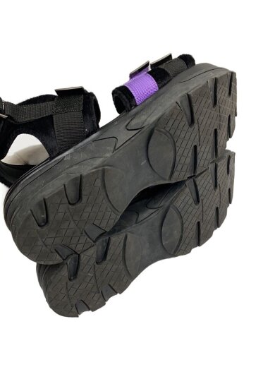 商品画像：EVANGELION HYBRID STRAP SANDAL/サンダル/L/BLK 4