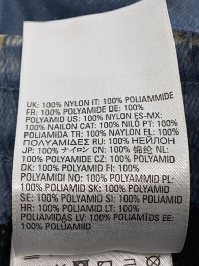 商品画像：DIESEL SPORT/ボトム/S/ナイロン/BLU/デニム転写/ナイロンパンツ 6