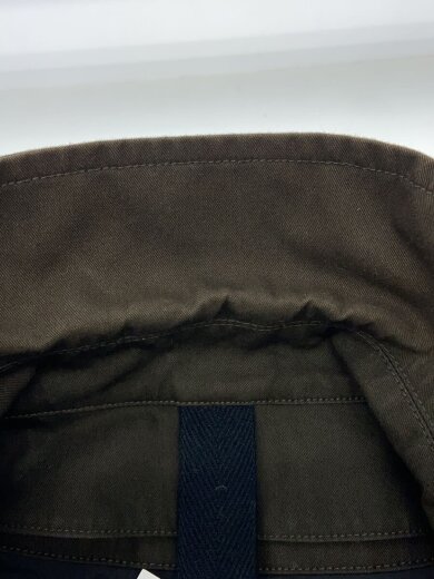 商品画像：ステンカラーコート/M/コットン/KHK/596-0210501 6