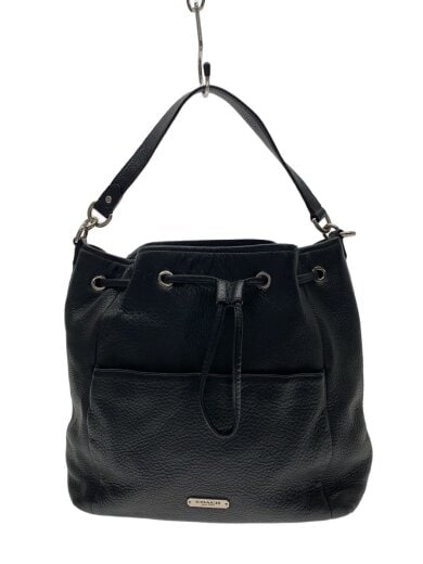 商品画像：ショルダーバッグ/レザー/BLK 1