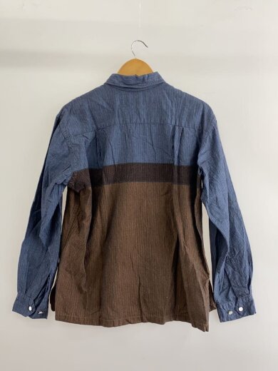 商品画像：50s/シェルボタン/オープンカラーシャツ/長袖シャツ/--/コットン/BLU 2