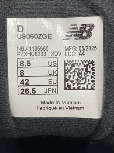 商品画像：U9060/ブラック/26.5cm/BLK 5