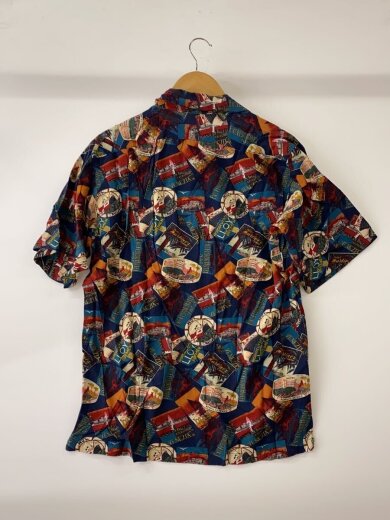 商品画像：90s/ベネチア柄/アロハシャツ/M/レーヨン/マルチカラー/総柄 2