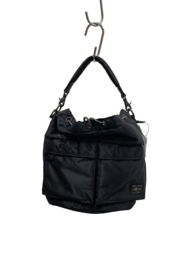 商品画像：porter 2WAY TOOL BAG S PX TANKER/ショルダーバッグ/ナイロン/BLK 1