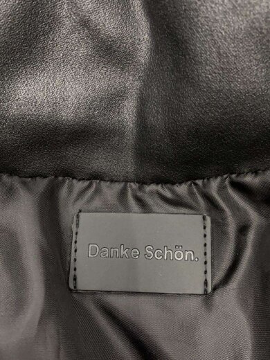 商品画像：ダウンジャケット/L/フェイクレザー/BLK/UNS25111 3