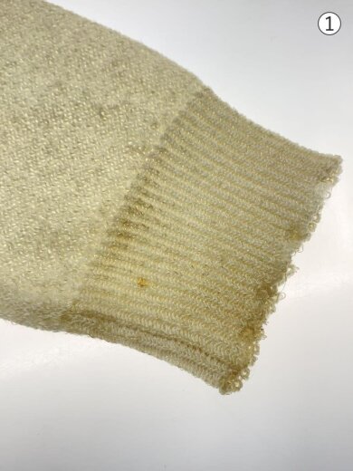 商品画像：袖汚れ有/19SS/ニット・セーター(薄手)/S/ポリエステル/IVO/S50HA0841 7