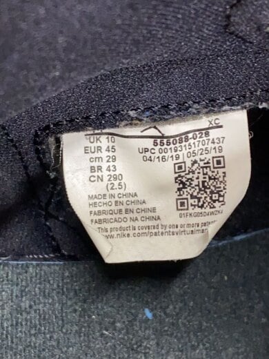 商品画像：AIR JORDAN 1 RETRO HIGH OG/エアジョーダン1レトロハイ/ブラック/555088-028/ 5