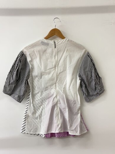 商品画像：半袖ブラウス/40/コットン/WHT// 2