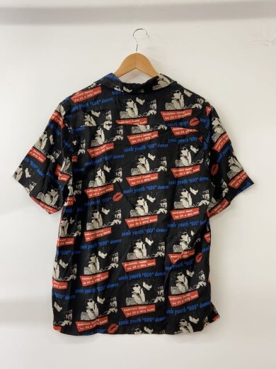 商品画像：SONIC YOUTH/半袖シャツ/M/レーヨン/BLK// 2