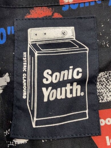 商品画像：SONIC YOUTH/半袖シャツ/M/レーヨン/BLK// 3