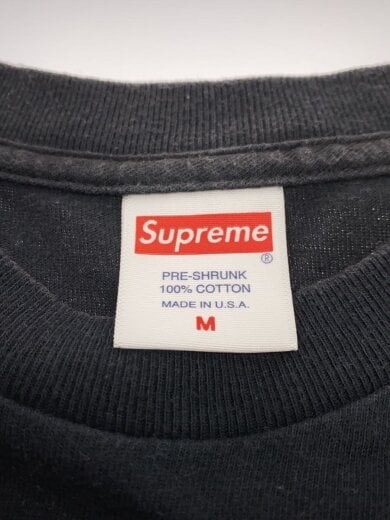 商品画像：襟元使用感有/Bandana Box Logo Tee/Tシャツ/M/コットン/BLK// 3