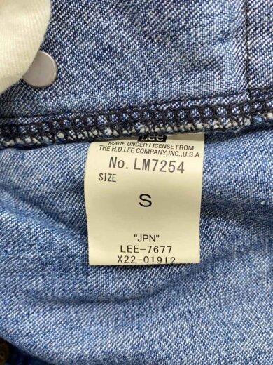 商品画像：DUNGAREES/オーバーオール/S/コットン/BLU/LM7254 5