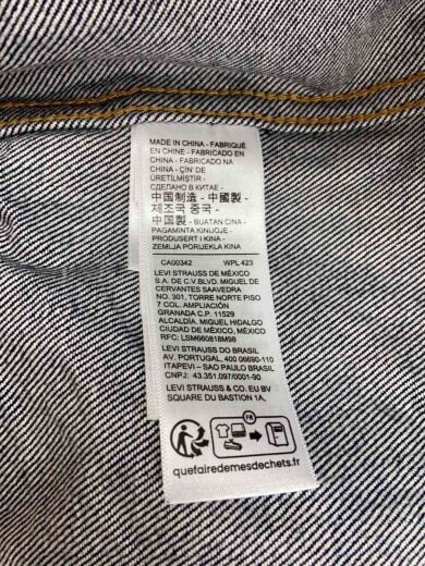 商品画像：TYPEⅠ TRUCKER JACKET RIGID/L/コットン/BLU/PC9-008C9-0000 5