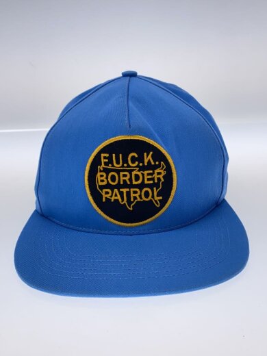 画像：Supreme18AW/Border Patrol 5 Panel Cap/キャップ/FREE/BLU/メンズ1