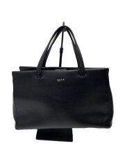 ショルダーバッグ/レザー/BLK/ポーチ付属