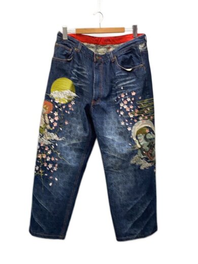 商品画像：ボトム/42/デニム/IDG/風神雷神 1