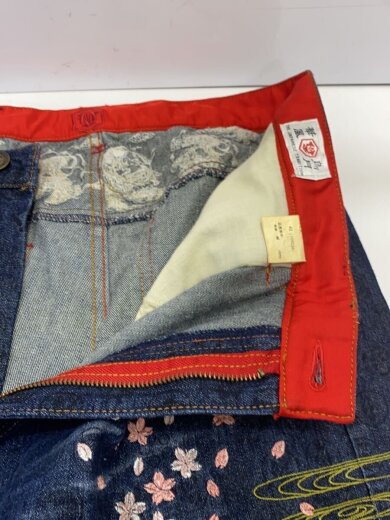 商品画像：ボトム/42/デニム/IDG/風神雷神 3