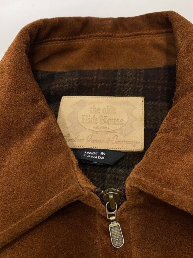 商品画像：the olde Hide House/レザージャケット・ブルゾン/38/スウェード/BRW 3