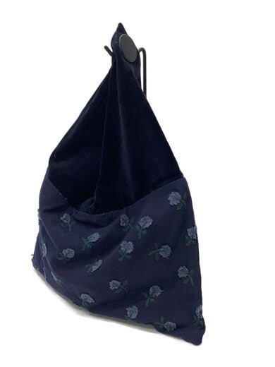 商品画像：トートバッグ/コットン/NVY/花柄 2