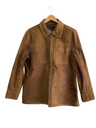 商品画像：レザージャケット・ブルゾン/M/羊革/BRW/W260713 1