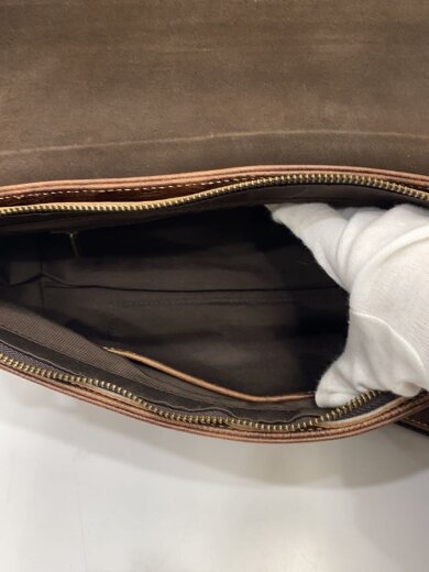 商品画像：ショルダーバッグ/レザー/BRW 5