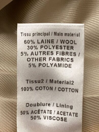 商品画像：コート/34/ウール/NVY/S5AMA02S5A003 5