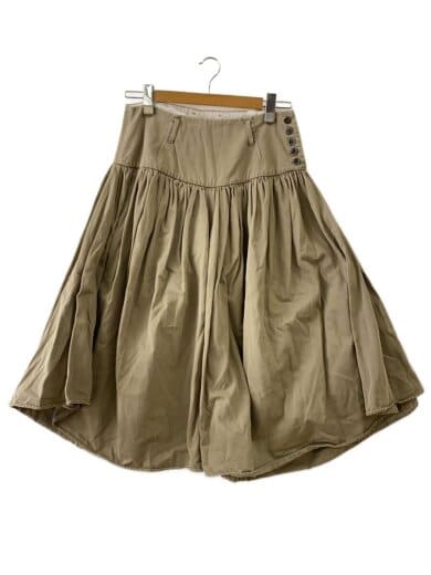 商品画像：ワイドパンツ/S/コットン/BEG 1