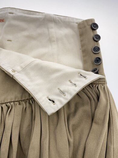 商品画像：ワイドパンツ/S/コットン/BEG 3