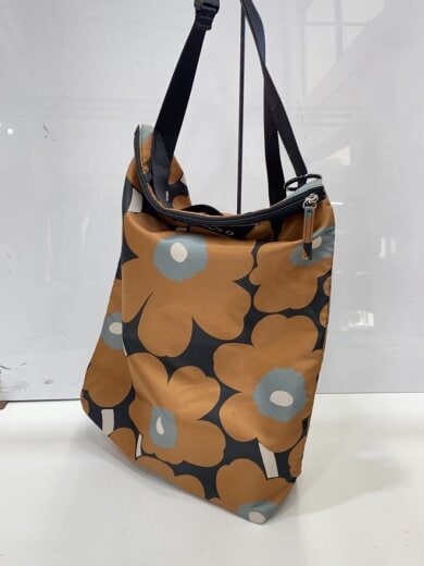 商品画像：ショルダーバッグ/ポリエステル/BRW/花柄 2