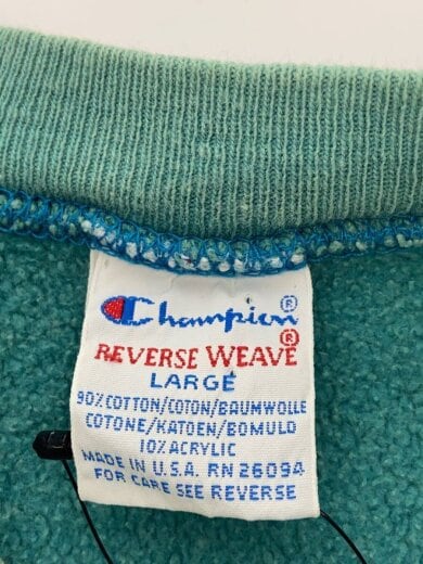 商品画像：90s/REVERSE WEAVE/スウェット/L/コットン/GRN 3