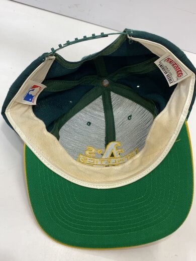 商品画像：american needle/キャップ/--/アクリル/GRN/無地/メンズ/athletics 7