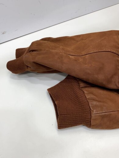 商品画像：レザージャケット・ブルゾン/M/牛革/BRW 4