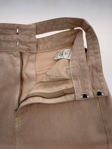 商品画像：ウエストリメイクデニムタイトスカート/2/コットン/BEG/75117120 3