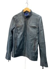 RIDEZ/レザージャケット・ブルゾン/XL/レザー/NVY