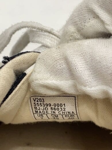 商品画像：ローカットスニーカー/25cm/BLK/555399-0001 5